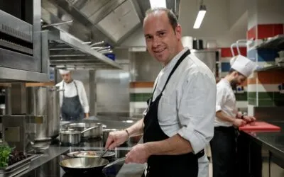 Lo Chef Fabio Cordella presenta la nuova stagione di forme e colori a La Veranda del Color