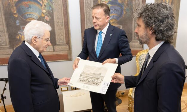 Vinitaly 2025, Veronafiere dal Presidente Sergio Mattarella