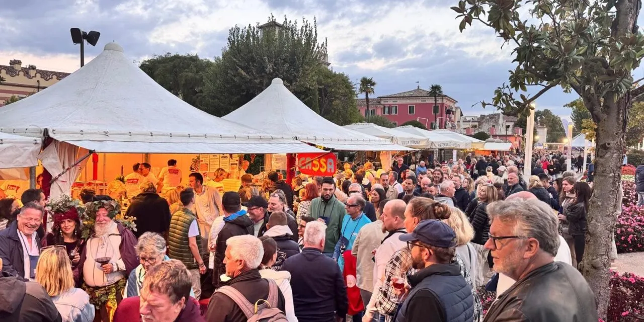Bardolino brinda alla tradizione: inaugurata la 94ª Festa dell’Uva e del Vino
