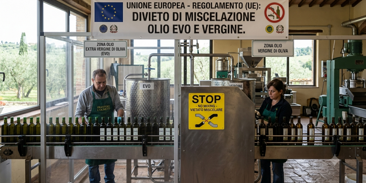 Olio EVO: la svolta storica in 5 punti sulla miscelazione con l’Olio Vergine