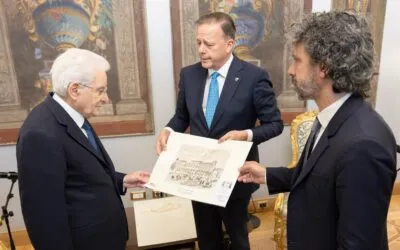 Vinitaly 2025, Veronafiere dal Presidente Sergio Mattarella