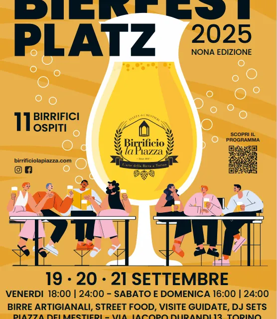 Bierfest Platz, a Torino weekend dedicato alle birre artigianali in stile tedesco