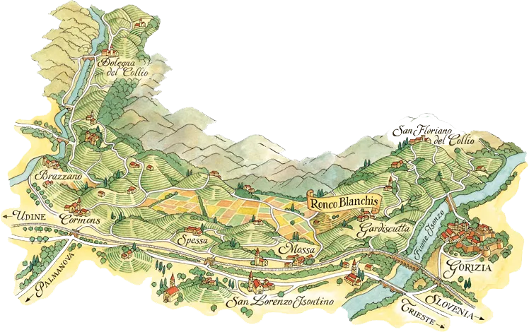 Collio da uve autoctone, cresce il progetto di valorizzazione. entra Ronco Blanchis (Venegazzù Vini)