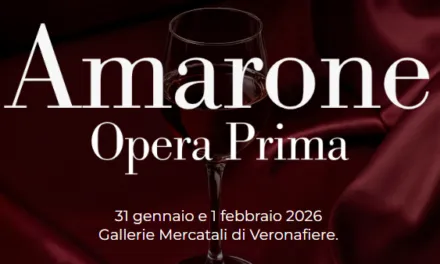 22ª edizione di Amarone Opera Prima 2026: Verona brinda al futuro del grande rosso della Valpolicella